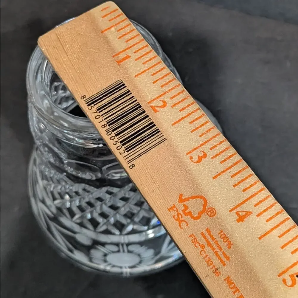Unbranded vintage etched